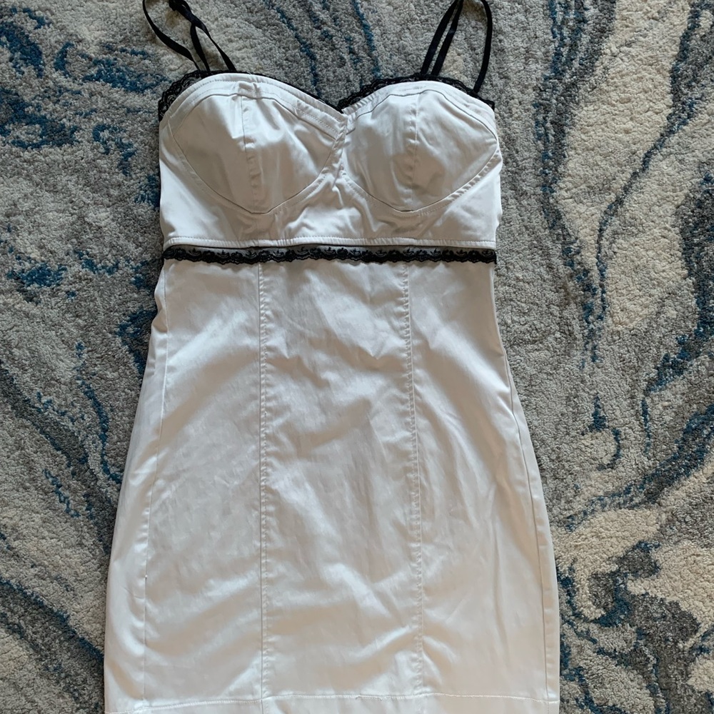 #12 Zara white mini dress